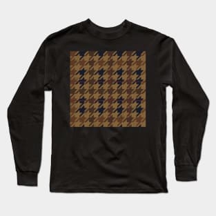 Baskerville Houndstooth Long Sleeve T-Shirt